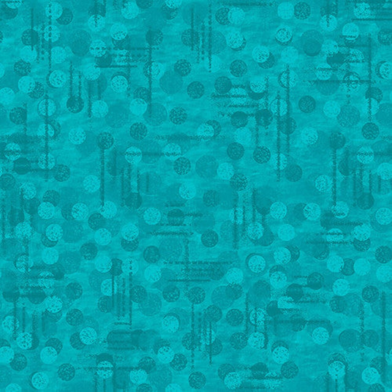 Fabric Blank Quilting Teal Tonal Texture Jot Dot by the Quarter Yard 9570-76